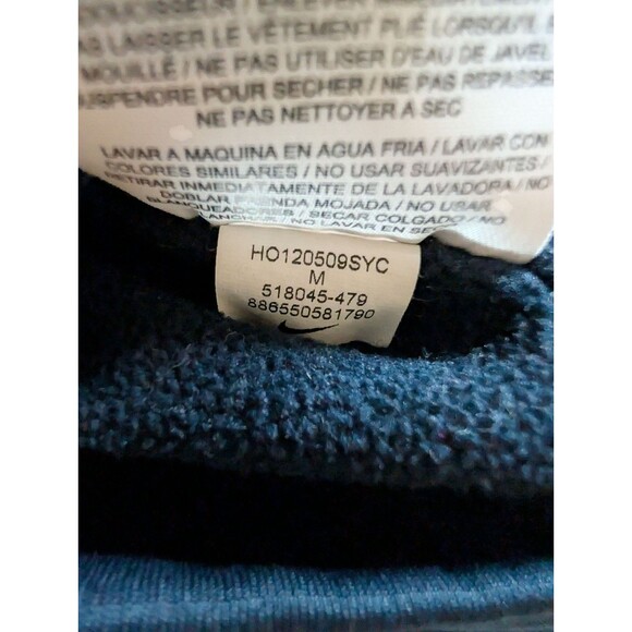 NIKE Therma-Fit Black Long Sleeve Hoodie Pullover Drawstring - Men's Size Medium - Picture 5 of 7